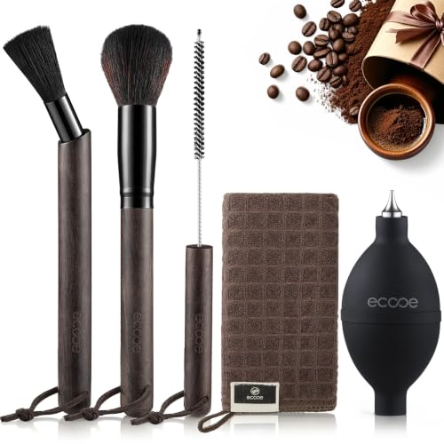 5Pcs Espresso Machine Coffee Grinder Cleaning Kit for Coffee Maker