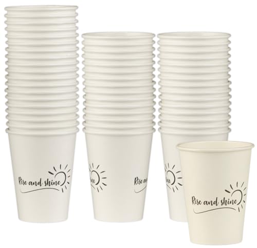 Disposable Coffee Cups (50 Count)