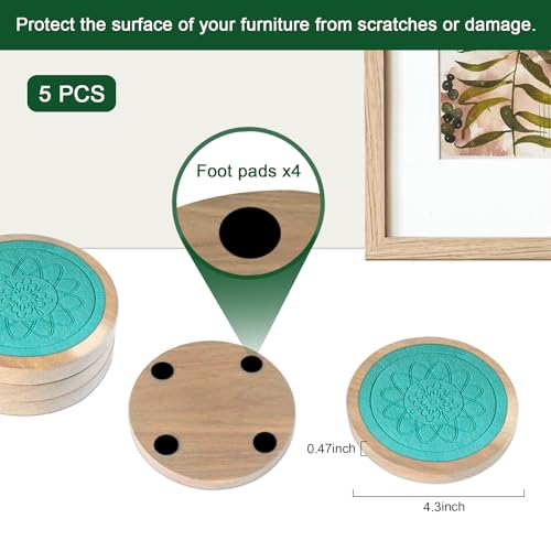 Wood Coasters for Drinks