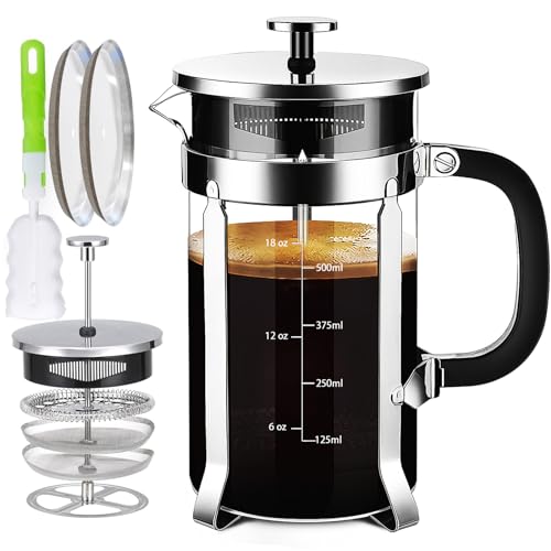 French Press Coffee Maker 304 Stainless Steel Coffee Press