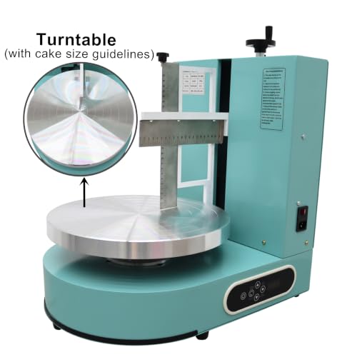 6 14" Cake Frosting Machine Smoothing Tool Stainless Steel 110V