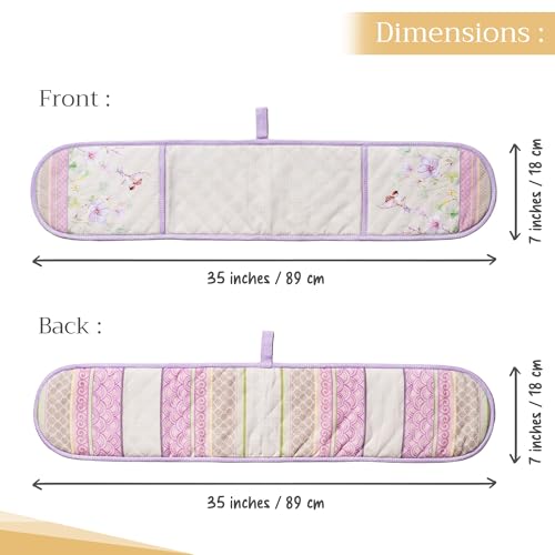 Double Oven Mitts 100% Cotton Double Oven Glove