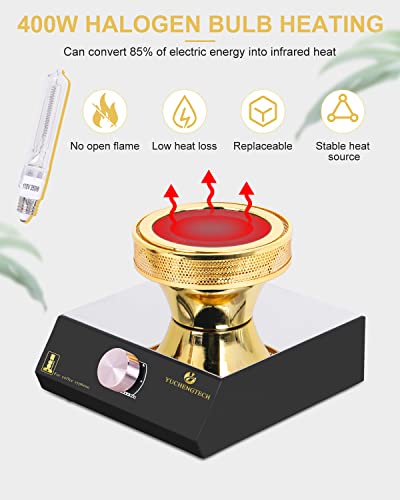 Halogen Beam Heater Burner Smart Siphon Beam Heater for Hario Yama Syphon Coffee Maker