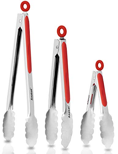 Premium Sturdy Barbecue Tongs for Kitchen Grill & BBQ