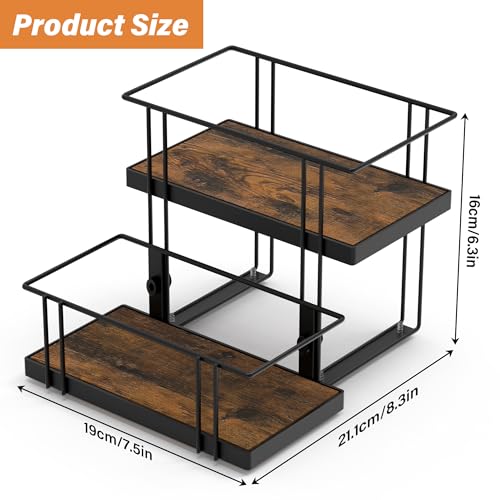 Coffee Syrup Rack Organizer