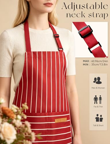 2 Pack Kitchen Cooking Aprons (2 Count)