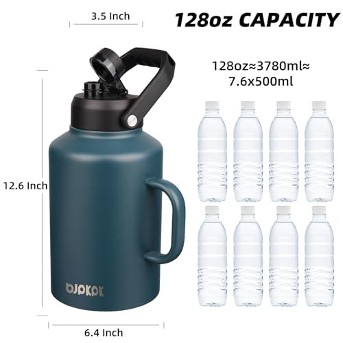 128oz Stainless Steel Water Bottle