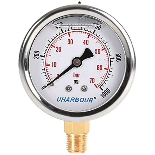 Glycerin Pressure Gauge 1000psi