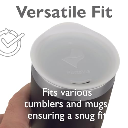 Reusable Silicone Lid for Coffee Cups and Mugs
