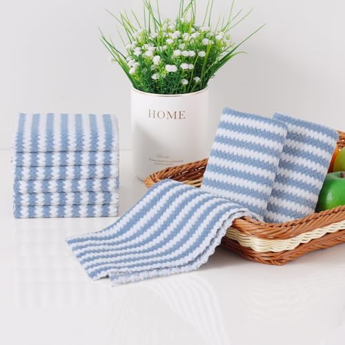 12 Pack Coral Velvet Dish Cloths (12 Count)
