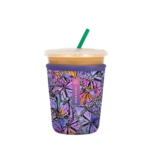 JavaSok Iced Coffee & Cold Soda Insulated Neoprene Cup Sleeve
