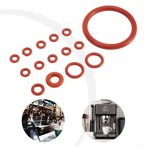 Silicone O Ring Seal Gasket Set for Coffee Machine Maintenance