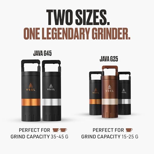 VSSL Java G25】Premium Manual Coffee Grinder