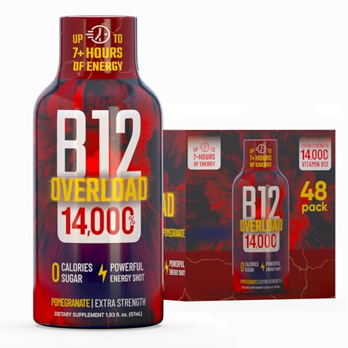 B12 Overload Extra Strength Energy Shot (23.16 Fl Oz)