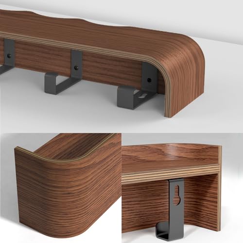 Wall Mounted Coat Rack with Shelf