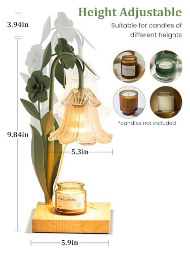 Candle Warmer Lamp with Timer Dimmer