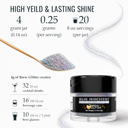 Brew Glitter Edible Glitter for Drinks