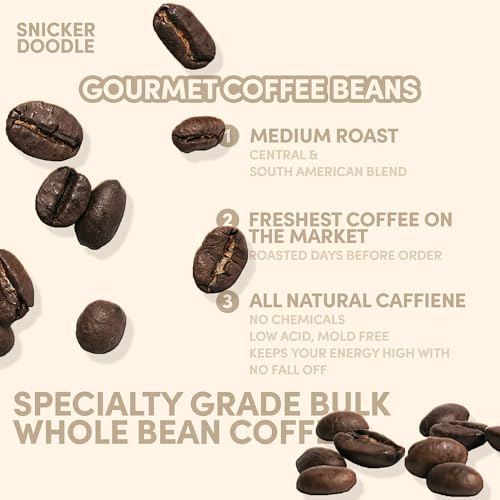 Sarasota Coffee Whole Bean Snickerdoodle Sugar Cookie (80 Ounce)