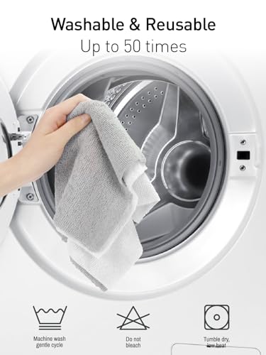 Microfiber Cleaning Cloth Roll (75 Count)