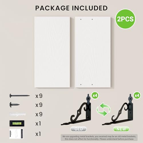 Floating Shelves for Wall Decor (2 Count)