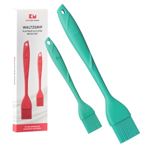 WaltzGrip Platinum Silicone Basting Pastry Brush (2 Count)