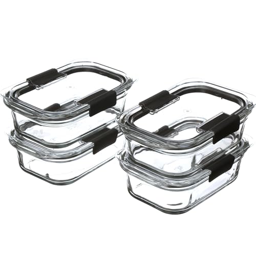 Brilliance Glass Food Storage Containers (4 Count)