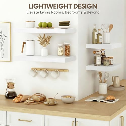 10" Deep Floating Shelves (2 Count)