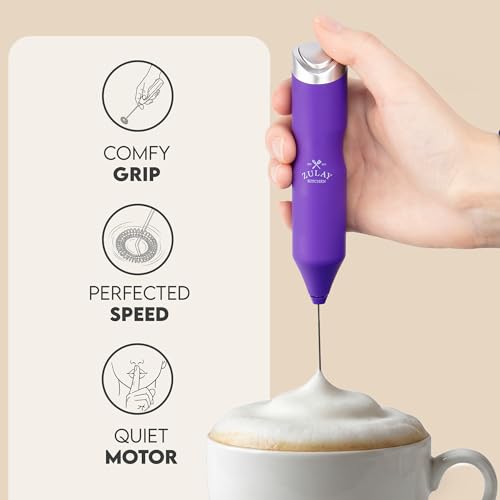 Powerful Frother Wand AA Batteries Included