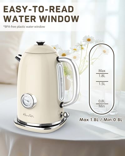 61oz Electric Kettle with Thermometer