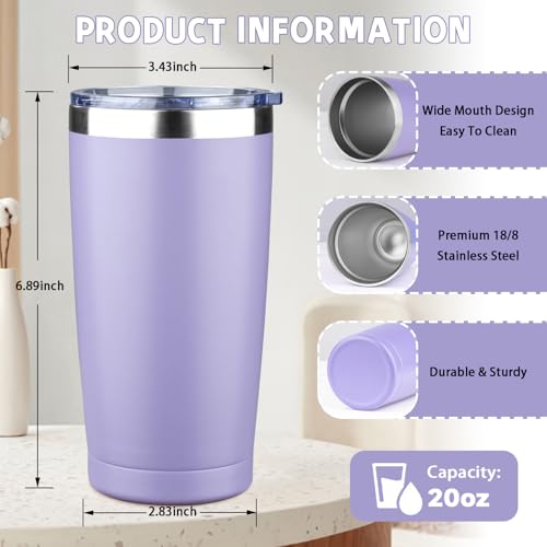 20 oz Tumbler with Lids and Straws