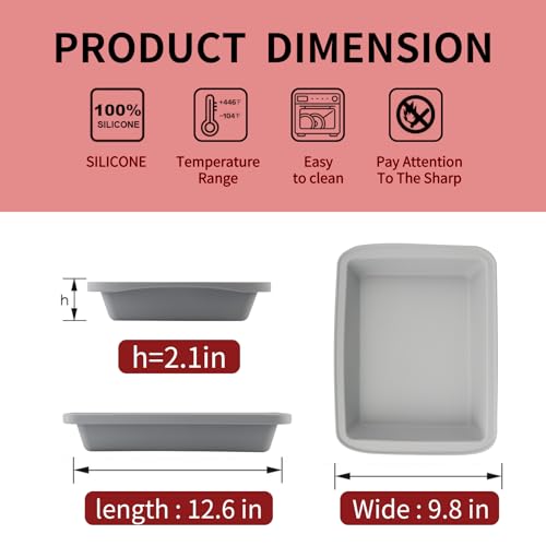 Silicone Baking Mold (2 Count)