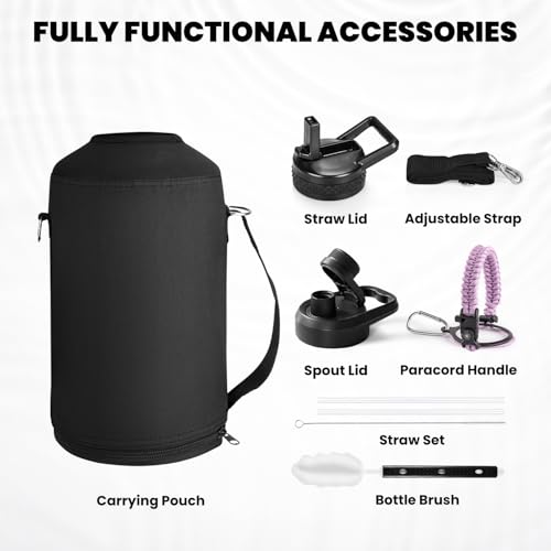One Gallon Water Bottle Insulated 128 oz
