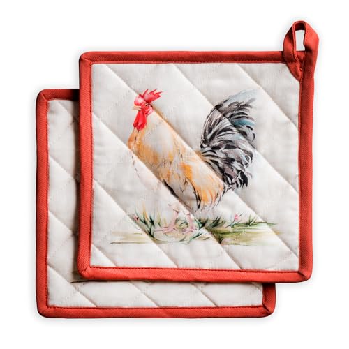 Pot Holders 100% Cotton Potholders (2 Count)