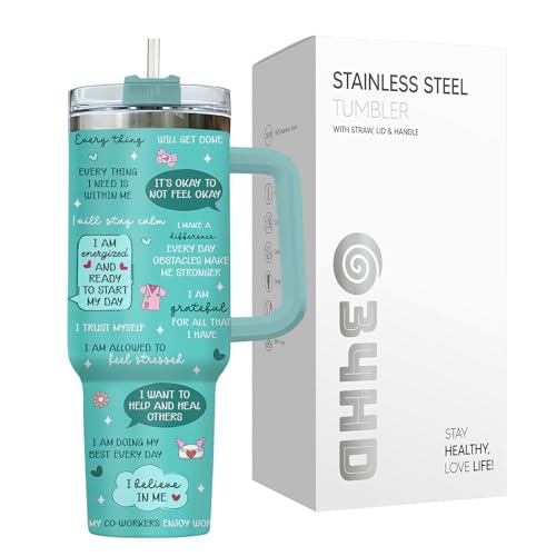 Nurse Life Funny Daily 40 oz Tumbler with Handle