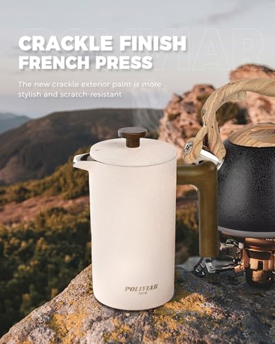 POLIVIAR French Press Coffee Maker