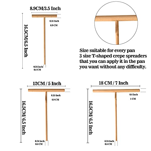 Crepe Spreader and Spatula Kit (4 Count)