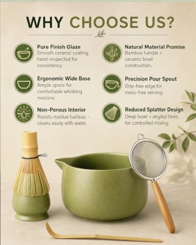 20OZ Matcha Whisk Set