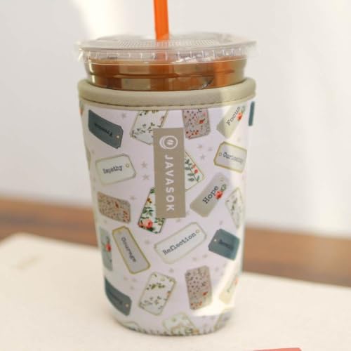 JavaSok Iced Coffee & Cold Soda Insulated Neoprene Cup Sleeve