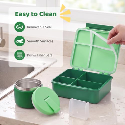 Bento Lunch Box with 8oz Soup Thermo
