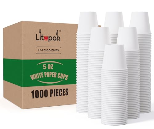1000 pack 5 oz Paper Cups (49.99 Count)