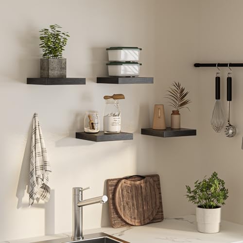 Square Floating Shelves for Wall