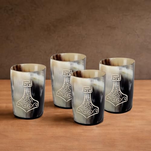 Viking Horn Shot Glasses Set of 12 (12 Count)