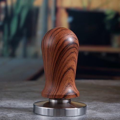 53mm Spring Loaded Coffee Tamper Stirrer Set