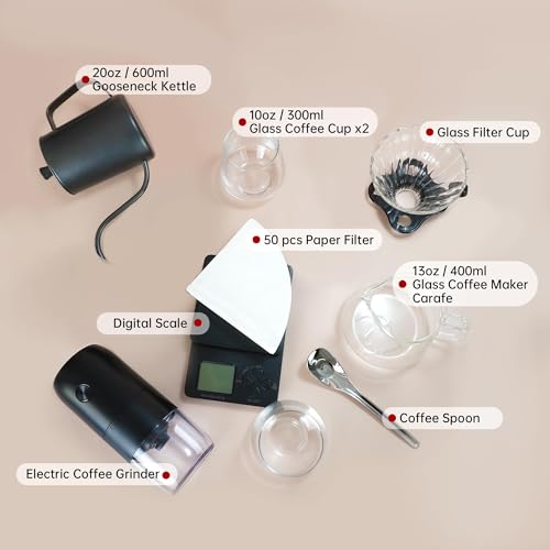 Pour Over Coffee Dripper Set