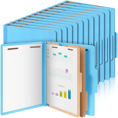 24 Pcs Classification Folders Letter Size Bulk (24 Count)