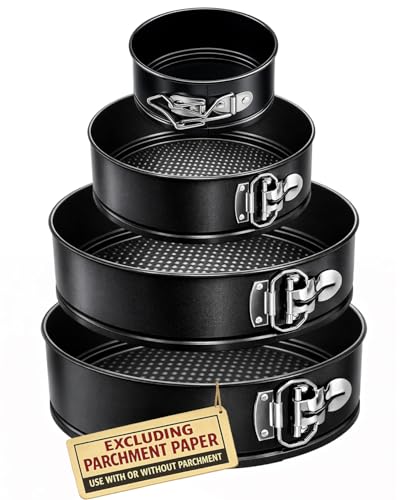 4 Pack Springform Pan Set 4