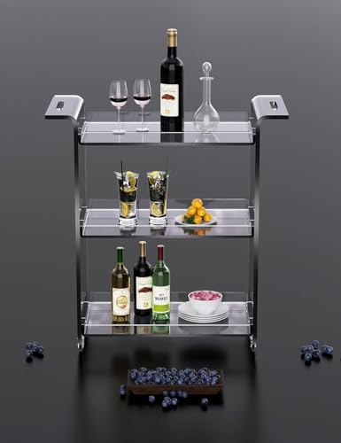 Acrylic Bar Cart