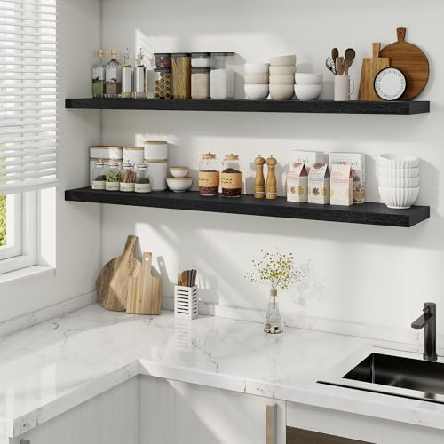 55 Inch Fireplace Mantel Shelf (2 Count)