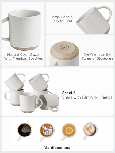Coffee Mugs 16oz (6 Count)