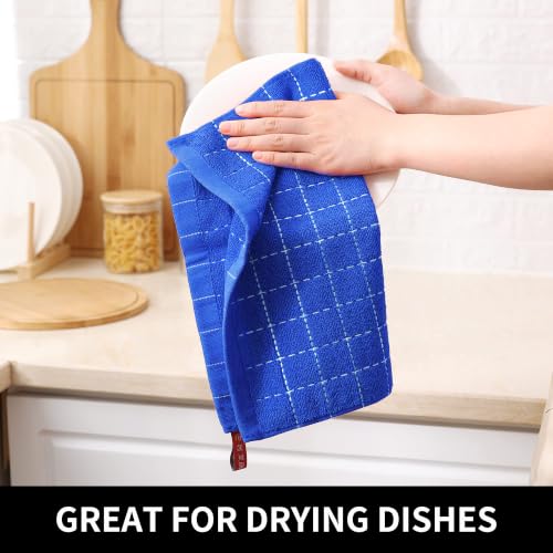 100% Cotton Terry Kitchen Dish Cloths (6 Count)
